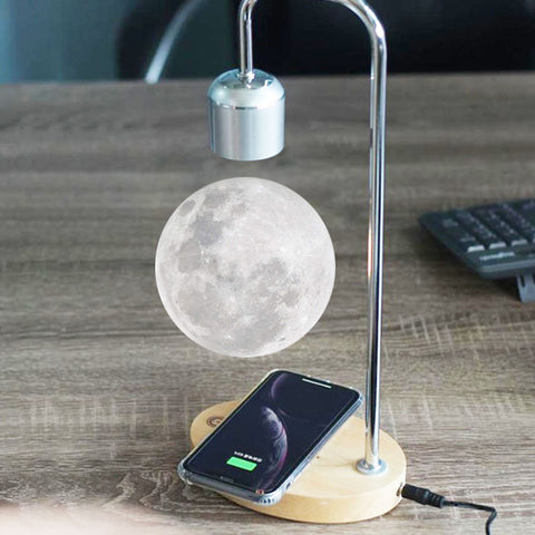 Magnetic Levitation Moon Light 3d Printing Moon Light